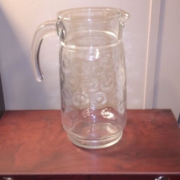 EUC - 9.5" Glass Pitcher - Never Used - Picture 2 of 5